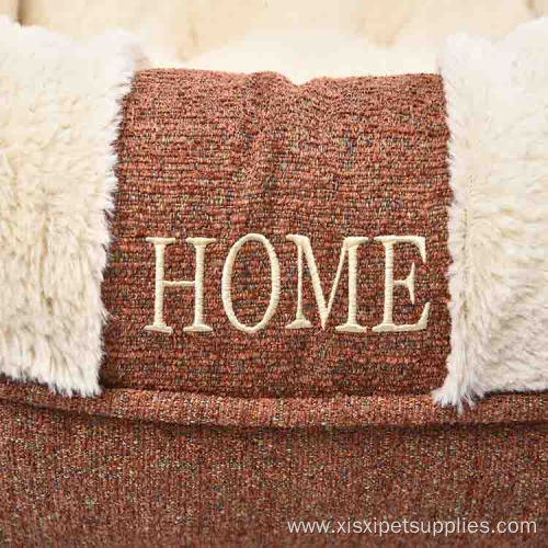 Pet Sofa Thick Soft Pv Plush Dog Bed